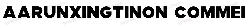 AaRunxingtiNon CommercialUse字体转换